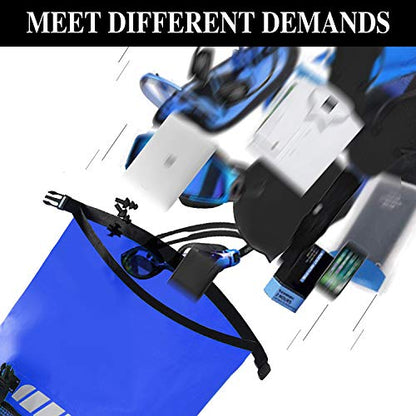 IDRYBAG Waterproof Backpack for Men 25L/45L, Dry Bags Kayak, Dry Backpack Camping Hiking - color: Blue, size: 45L