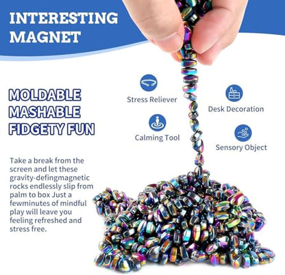 1100pcs Putty, Fidget Toys, Fidget Toys Adults ，Sensory Toys，Adults Gifts,Desk Fidgets Toys for Office Stress/Anxiety Relief (1100 PCS(Colour)) - size: 1100 PCS (Colour)