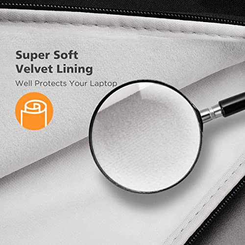 NIDOO Laptop Sleeve 14 inch Protective Case Computer Bag for Lenovo IdeaPad S540 / ThinkPad P40 Yoga X1 Carbon T495 / Acer Spin 514/15" Surface 3 4 / Dell Latitude 15 14 / HP Elitebook ASUS, Black - color: Black, size: 14 Inch