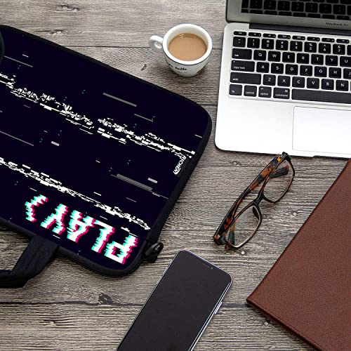 RICHEN 17 inch Laptop Shoulder Bag Carrying Case with Handle Fits 15.6/16/17/17.3/17.4 inch Laptop Notebook (16-17.3 inch, PLAYS) - color: Plays