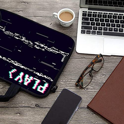 RICHEN 17 inch Laptop Shoulder Bag Carrying Case with Handle Fits 15.6/16/17/17.3/17.4 inch Laptop Notebook (16-17.3 inch, PLAYS) - color: Plays