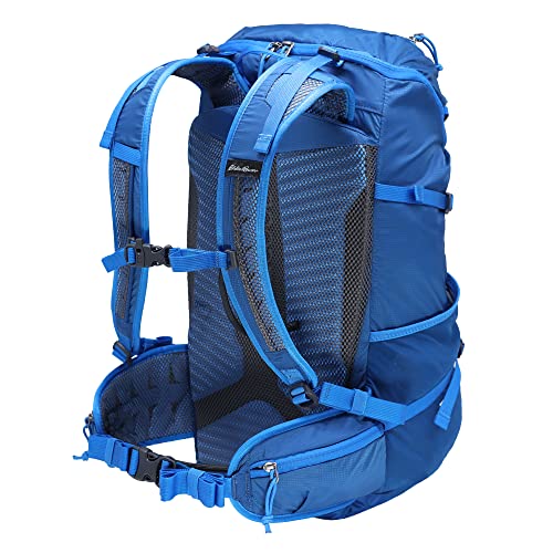 Eddie Bauer Adventurer Backpack with Organization Compartments and Hydration/Laptop Compatible Sleeve, Adventurer - True Blue, 30L - color: Adventurer - True Blue, size: 30L