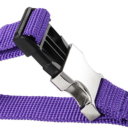 2PCS Heavy Duty Add a Bag Luggage Strap Jacket Gripper,Carry-on Baggage Suitcase Straps Belts Travel Accessories-Purple - color: Purple
