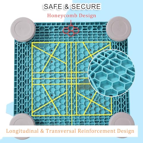 Kids Trampoline for Toddlers Age 3-12, No Installation Small Trampoline for Kids 3-12 Indoor with Silent Non-Slip Foot Pad, Mini Rectangle Trampoline for Recreational Fitness Rebounder,Red