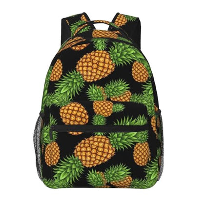 Stylish Travel Backpack Upside Down Pineapple, Commuter Daypack with Laptop Compartment for Work, Trips and Gym - color: Pattern (228)