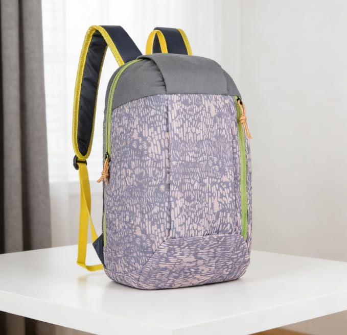 Lightweight Hydration Backpack for Men Women, Outdoor Daypack for Hiking Travel and Gym - color: Purple