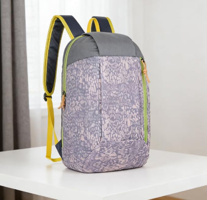 Lightweight Hydration Backpack for Men Women, Outdoor Daypack for Hiking Travel and Gym - color: Purple