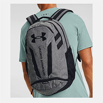 Under Armour Unisex Hustle 5.0 Backpack - color: Black (002)/Black