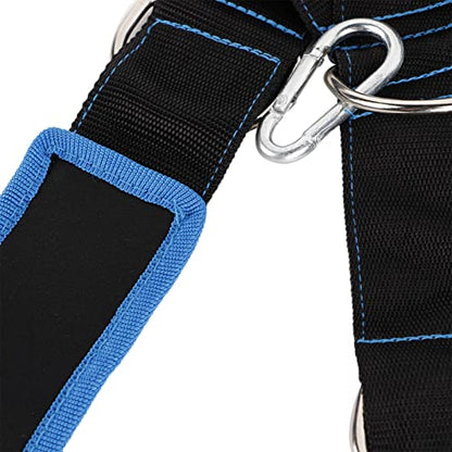 Sled Pulling Harness, Adjustable Nylon Speed Training Resistance Band Football Workout Rope for Men Strength Training