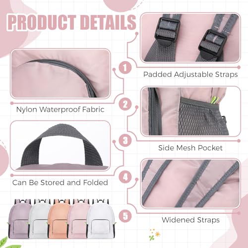 Jexine 10 Pcs Backpacks in Bulk 16.5 Inches Back Pack Basic Backpack for Adult Lightweight Outdoor Travel Book Bags(Soft Neutrals) - color: Soft Neutrals
