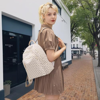 Womens Backpack Purse Leather Anti-theft Large Fashion Designer Travel Backpack Bag Men's Backpack Shoulder Bags - color: D-black