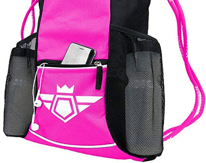 Soccerware Soccer Bag Backpack - Youth & Kids, Organize Sports Gym Equipment - Boys Girls