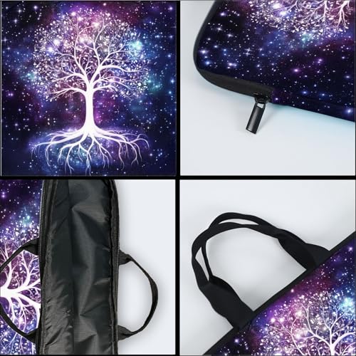 15-Inch Laptop Sleeve – Stylish, Lightweight, Shockproof, Water-Resistant Case for Lenovo, HP, Dell, Asus Notebooks - Tree of Life Art - color: Tree of Life Art