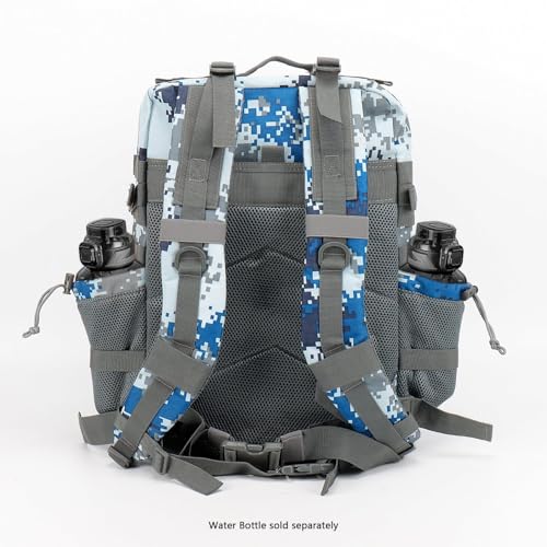 SAHARA - Raider Series Travel Bag & Laptop Backpack for Laptops up to 17.3-inch, Gray Camo, (LT00093) - color: Gray Camo