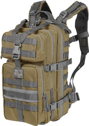 MAXPEDITION Falcon-II Backpack, 23L Tactical Backpack, Survival Pack, Bug Out Bag, MOLLE Go Bag for EDC, 0513 - color: Khaki/Foliage Green
