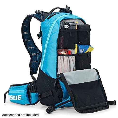 USWE Shred 25L Backpack, a High End Daypack for MTB, E-MTB, Mountain Bike, Blue - style: 25l Blue
