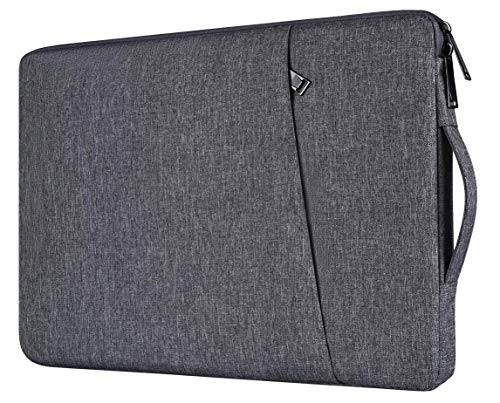 17 17.3 Inch Waterproof Laptop Case with Handle for HP Envy 17 17t/Pavilion 17, Acer Predator 17/Aspire 17.3, Dell Inspiron 17, Lenovo, LG, MSI GS75 GL75, 17.3 inch Laptop Carrying Bag - color: Sapce Grey, size: 17-17.3 inch