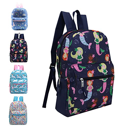 17" School Backpacks for Kids - Backpacks in Bulk for Elementary, Middle, and High School Students in Assorted Colors - color: Assorted Girl