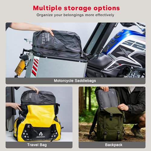 Travel Vacuum Bags backpack IPX8 Waterproof Reusable Compression Bags for Travel, Backpack & Suitcases,Home Storage, Seal Packing Cubes for Clothing (20L) - size: 20L