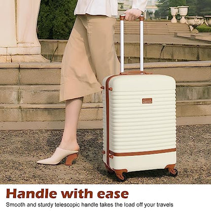 Coolife Luggage Set Carry On Suitcase,3 piece, Dark Green(BP/TB/20) - color: Dark Green, size: 3 piece set (BP/TB/20)