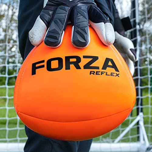 FORZA GK Reflex Soccer Ball – Size 5 Goalkeeper Training Ball for Improved Reaction Time, Agility & Hand-Eye Coordination | Available Individually or in Packs of 3 & 12 - size: Pack of 3