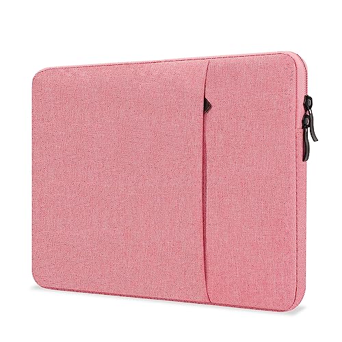 ProElife 15-Inch Laptop Sleeve Case for 2025-2023 MacBook Air 15 inch with M4 M3 M2 Accessory Traveling Carrying Case Water-Resistant Bag Cover for MacBook Air 15'' 2025 2024 2023 M4 M3 M2 (Pink) - color: Pink