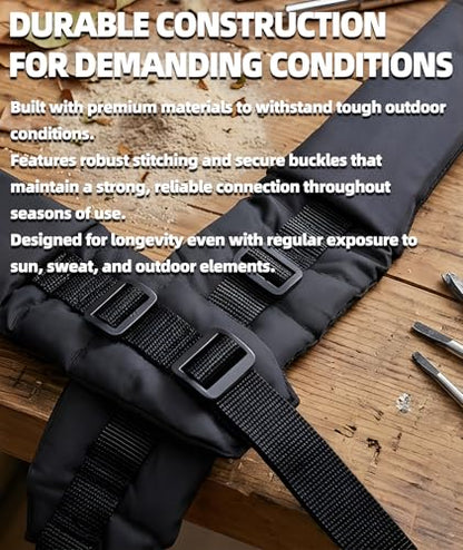 P021048250 P021048260 Backpack Blower Shoulder Straps Left & Right – Replacement Harness for Echo PB-580 PB-580H PB-580T – Ergonomic Design for Comfort & Durability – 2 Pack (1 Left + 1 Right) - color: Black, style: P021048250/P021048260