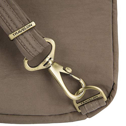 Travelon Anti-Theft Signature Slim Backpack - color: Sable
