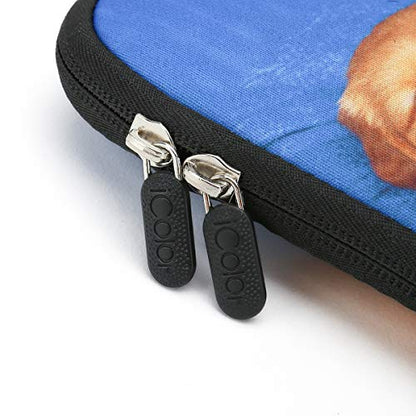 iColor 14 15 15.4 15.6 inch chromebook case Cover Bag Boys Laptop Handle Bag Computer Protect Case Pouch Holder Notebook Sleeve Neoprene Cover Soft Carrying Travel Case Cute Dog ICB-13 - color: Cute Dog