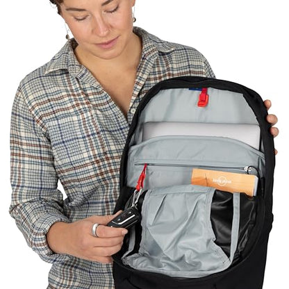 Osprey Fairview 55L Women's Travel Backpack - Carry On Bag with Personal Item Sized Detachable Daypack, Black, Extended Fit - color: Black, style: 55l - Extended Fit
