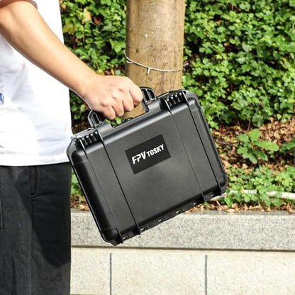 FPVtosky NEO Case, Waterproof Travel Carrying Case for DJI NEO Fly More Combo (RC/N3 Controller), Hard Case for DJI Neo Drone Accessories