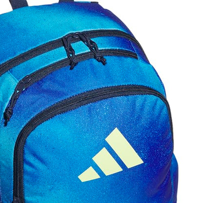 adidas Kids Affiliate Backpack – School Bag for Girls and Boys, 27L, Spray Gradient Team Royal Blue/Frozen Lemon Yellow, OSFA - color: Spray Gradient Team Royal Blue/Frozen Lemon Yellow