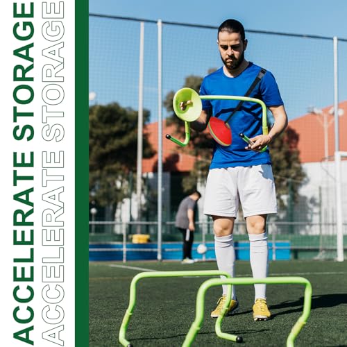 6.5 Feet Strap Cone Carrier Sport Cone Carrying Strap Adjustable Agility Disc Cone Strap Carrier for Storage & Travel with Quick Snap Closure - color: Black