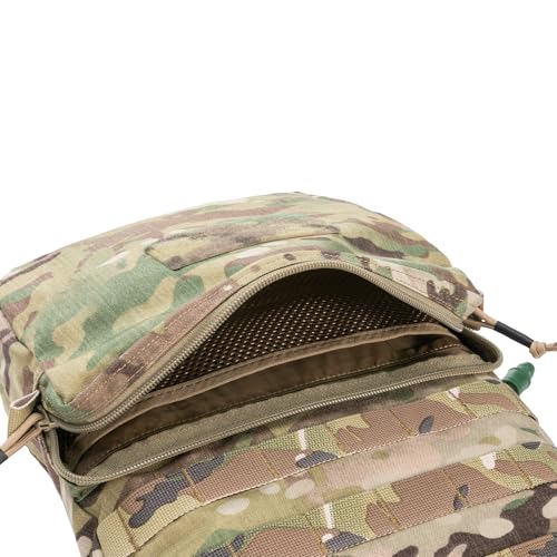 EXCELLENT ELITE SPANKER Tactical MOLLE Hydration Pack for 3L Hydration Water Bladder Molle Vest Accessory - color: Multicam