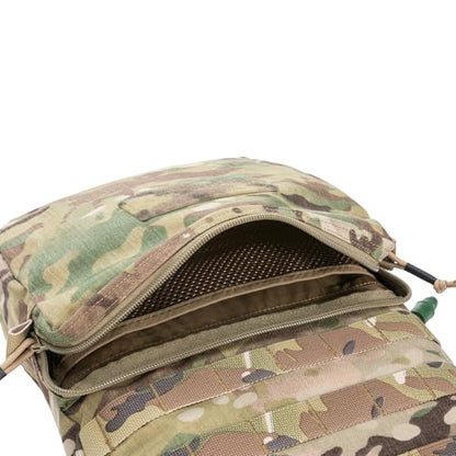 EXCELLENT ELITE SPANKER Tactical MOLLE Hydration Pack for 3L Hydration Water Bladder Molle Vest Accessory - color: Multicam