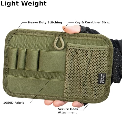 Tactical Bag Insert Panel Organizer, Modular Backpack Insert Organizer - color: Green