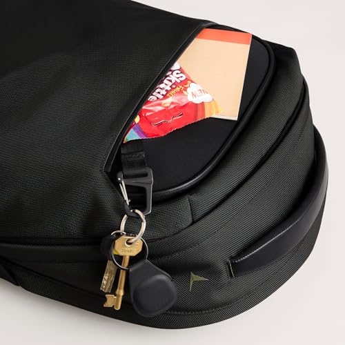 Troubadour Neo Backpack - 22L Lightweight Laptop Backpack - Ergonomic & Water Resistant - Versatile Style for Work and Travel - Charcoal Black - color: Charcoal Black