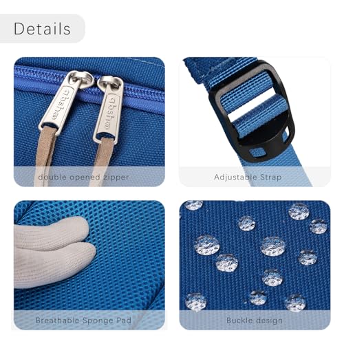 abshoo Basic Students Backpack For School Middle High School Water Resistant College Bookbag Travel Daypack (Klein Blue) - color: Klein Blue
