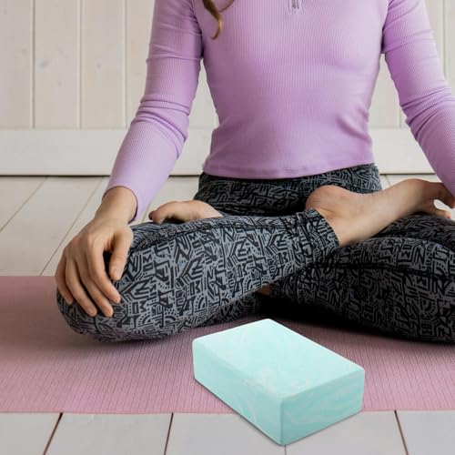 Non-slip Yoga Block Eva Foam Brick High-density Supportive Exercise Yoga Training Block for Pilates and Leg Stretching Fitness Accessory