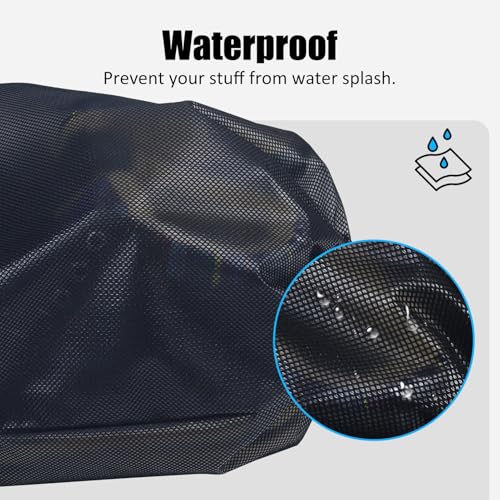 Gloppie Shoe Bags for Travel, Shoe Storage Bag with Drawstring, Packing Organizer for Sneakers, Gym, Luggage, Closet, Weekender Overnight Travel Essentials - style: 1-pack