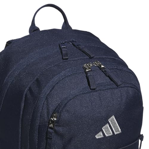 adidas Amplifier Backpack for Laptop, School and Gym, 28L, Night Indigo/Black/Bungie, OSFA - color: Night Indigo/Black/Bungie