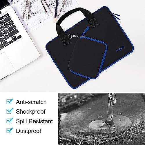 Hseok Laptop Sleeve 14 inch Case with Small Case, Compatible with MacBook Neo 14, MacBook Pro 14 M5/M4/M3/M2/M1, XPS 14 and Most 14 inch Notebooks, Neoprene Computer Handbag,B01BL01 - color: B01bl01, size: 14"