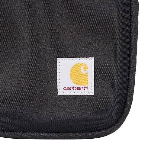 Carhartt 600-Denier Tool Organizer, Durable Water-Resistant, Hard Organizer (Black) - color: Hard Organizer (Black)