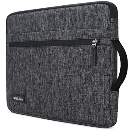 KIZUNA Laptop Tablet Sleeve 10 Inch Water-Resistant Computer Case Hand Bag for 9.7"- 11" iPad Pro/10.2 iPad/10.9 iPad/10.5" Samsung Galaxy Tab/10.5" Surface Go 3/10.1" Lenovo Smart,Grey - color: Grey, size: 9.7-10.5 Inch / 11" iPad Pro 2020