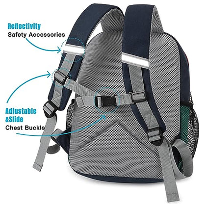 STEAMEDBUN Toddler Backpack for Boys 2-4, Kindergarten & Preschool Mini - color: Dark Blue Green, size: Mini - 12"H