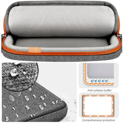 ZINZ 360 Protective Laptop Case 15" 15.6" 16" Sleeve, Water-Resistant Handbag with Straps Compatible with 16" MacBook Neo, MacBook Pro Air 16"/15", XPS 16" and Most 15" 15.6" 16" Notebooks,G01OG01 - color: G01og01, size: 15"-16"