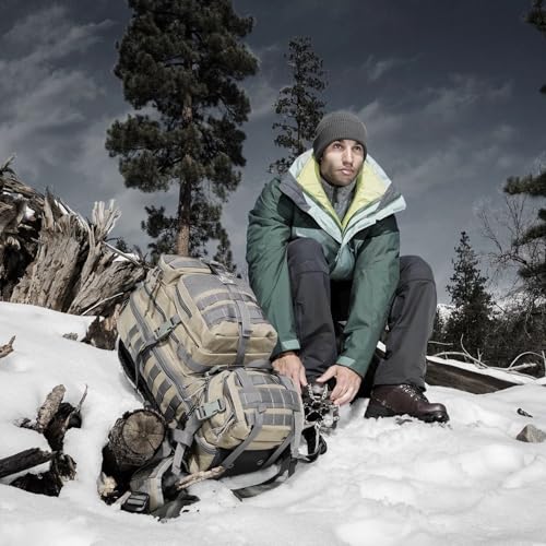 MAXPEDITION Gyrfalcon Backpack (Khaki-Foliage) 36L Tactical Backpack with Detachable Waist Pack, MOLLE Internal Frame Rucksack, Military Survival Pack, Bug Out Bag, PT1054KF - color: Khaki Foliage, size: Medium