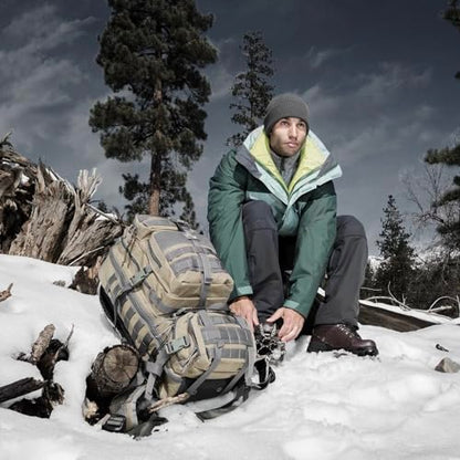 MAXPEDITION Gyrfalcon Backpack (Khaki-Foliage) 36L Tactical Backpack with Detachable Waist Pack, MOLLE Internal Frame Rucksack, Military Survival Pack, Bug Out Bag, PT1054KF - color: Khaki Foliage, size: Medium