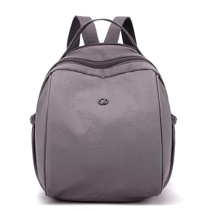 Women's Small Backpack Fashion Casual Nylon Shoulder Bag Daypack for Daily Use (Purple) - color: Purple
