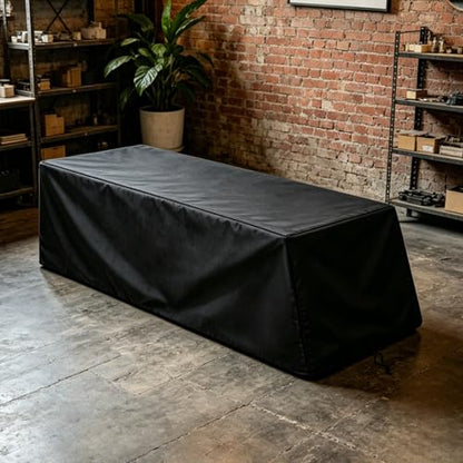Weight Bench Cover Waterproof Heavy Duty Exercise Workout Bench Cover, Home Gym All-Weather Protective Covers Fit for Sit-up Board Flat Lifting Benches and Fitness Equipment - size: 52'' L x 60'' W x 21'' H